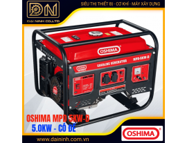 Máy Phát Điện Xăng Oshima MPD 5KW D (Có đề)